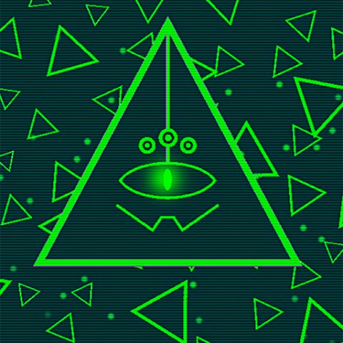 Neon Cube Escape – story pixel avoid-em-up game on Video-Igrice.com