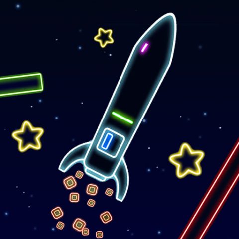 Neon Rocket game on Video-Igrice.com