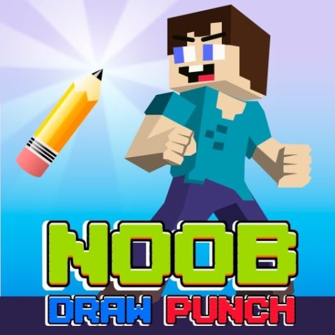 Noob Draw Punch game on Video-Igrice.com