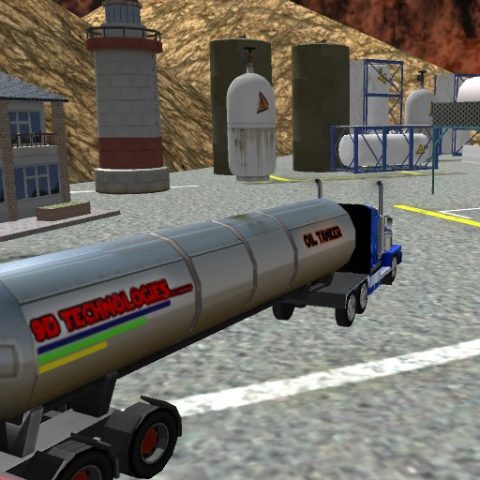 Oil Tanker Truck Drive game on Video-Igrice.com