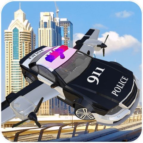 Police Flying Car Simulator game on Video-Igrice.com