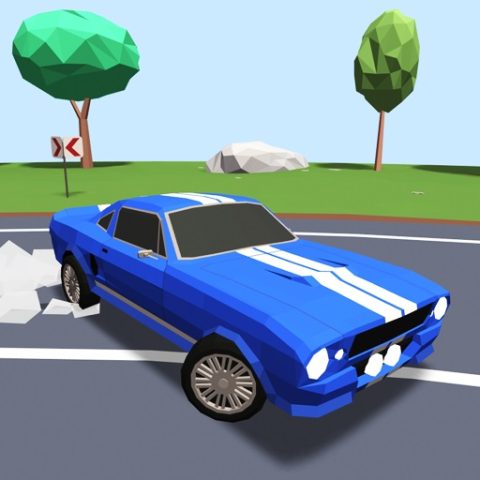 Polygon Drift: Endless Traffic Racing game on Video-Igrice.com