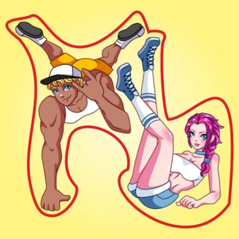 Pose To Hide: Puzzle game on Video-Igrice.com