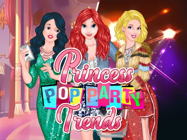 Princesses Pop Party Trends game on Video-Igrice.com