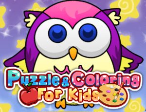 Puzzle Coloring for Kids game on Video-Igrice.com