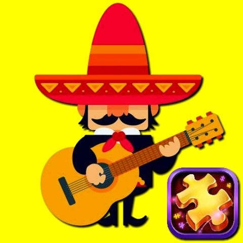 Puzzle Guitar game on Video-Igrice.com