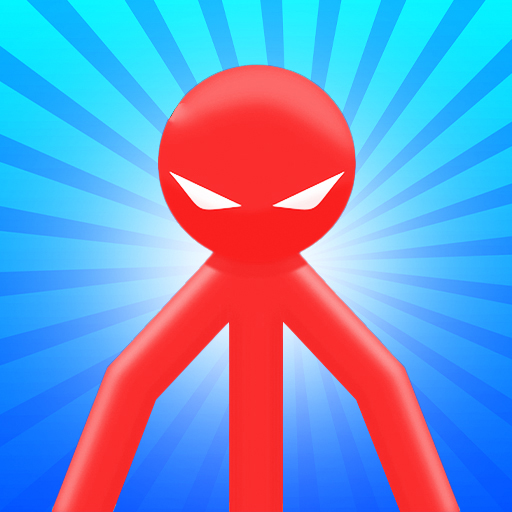 Red Stickman vs Monster School game on Video-Igrice.com