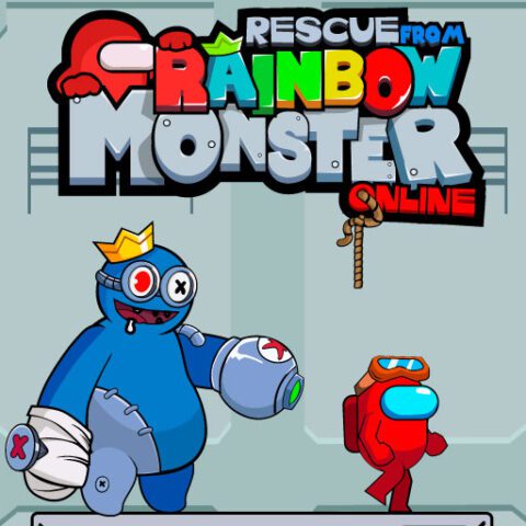 Rescue from Rainbow Monster Online game on Video-Igrice.com