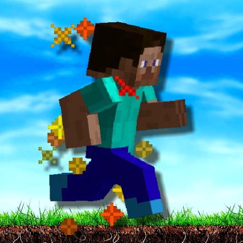 Run MineBlock Run game on Video-Igrice.com
