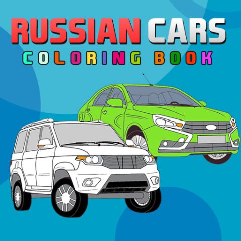 Russian Cars Coloring Book game on Video-Igrice.com