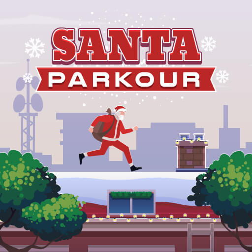 Santa Parkour game on Video-Igrice.com