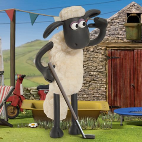 Shaun The Sheep Baahmy Golf game on Video-Igrice.com