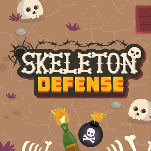 Skeleton Defense game on Video-Igrice.com