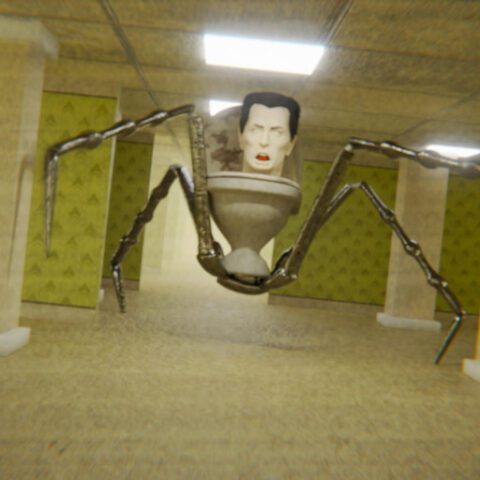 Skibidi in the Backrooms game on Video-Igrice.com