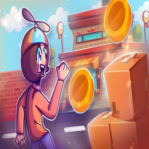 Skibronx Runner game on Video-Igrice.com