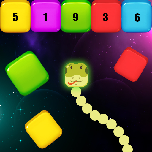 Snake Blocks and Numbers game on Video-Igrice.com