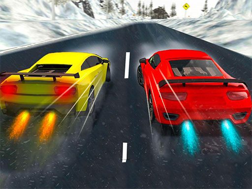 Snow Fast Hill Track Racing game on Video-Igrice.com