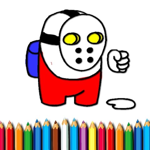 Space Dude Coloring Book game on Video-Igrice.com