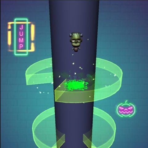 Spooky Helix Ball game on Video-Igrice.com
