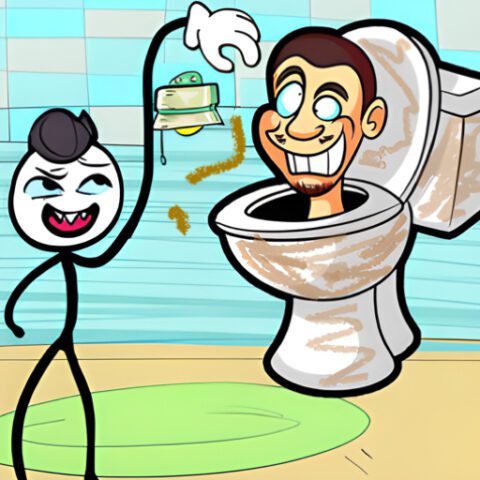 Stickman Troll- Thief Puzzle game on Video-Igrice.com