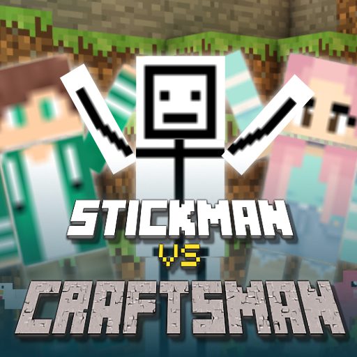 Stickman vs Craftsman game on Video-Igrice.com
