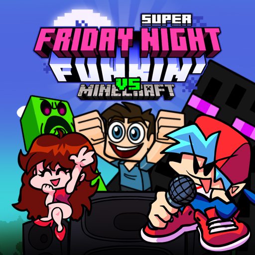 FNF vs Minecraft game on Video-Igrice.com
