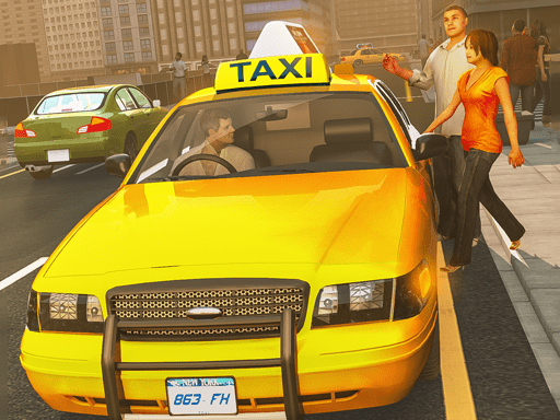 Taxi Driver Simulator game on Video-Igrice.com