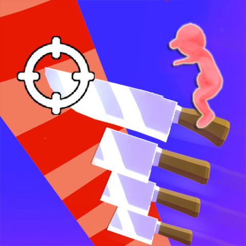 Throw Knife 3D game on Video-Igrice.com