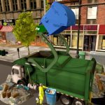Town Clean Garbage Truck