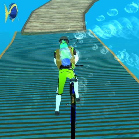 Underwater Cycling game on Video-Igrice.com
