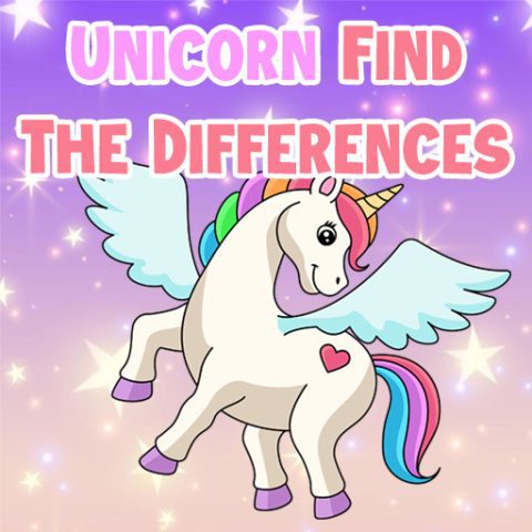 Unicorn Find The Differences game on Video-Igrice.com