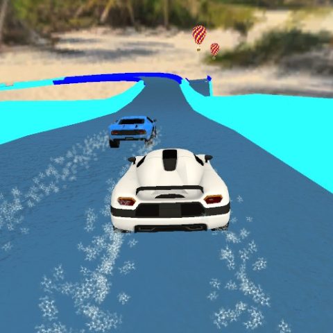 Water Slide Cars game on Video-Igrice.com