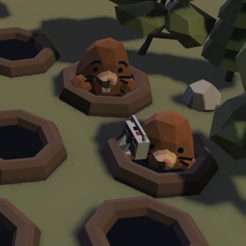 Whack a Mole game on Video-Igrice.com