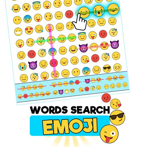 Word Search Emoji Edition game on Video-Igrice.com