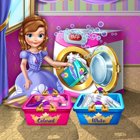 Young Princess Laundry Day game on Video-Igrice.com