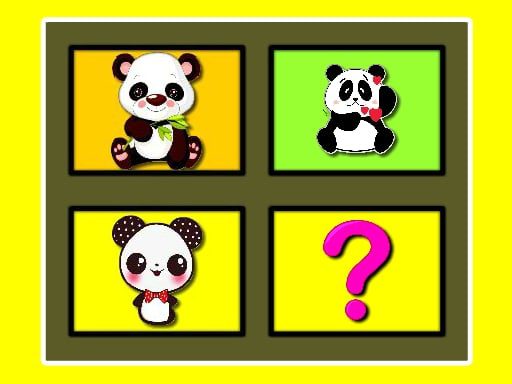 Baby Panda Memory game on Video-Igrice.com
