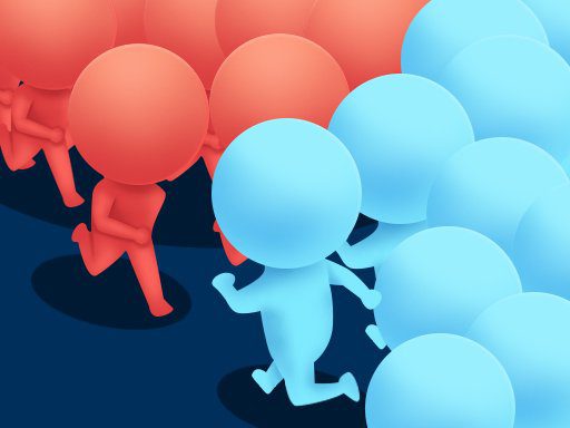 Crowd runner 3D game on Video-Igrice.com