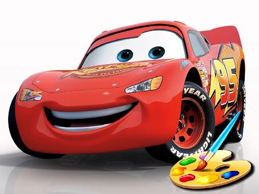 Disney Cars Coloring Book game on Video-Igrice.com