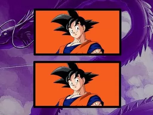 Dragon Ball 5 Difference game on Video-Igrice.com