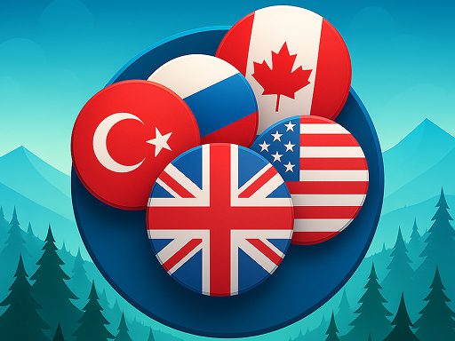 Flag Merging Puzzle Game game on Video-Igrice.com