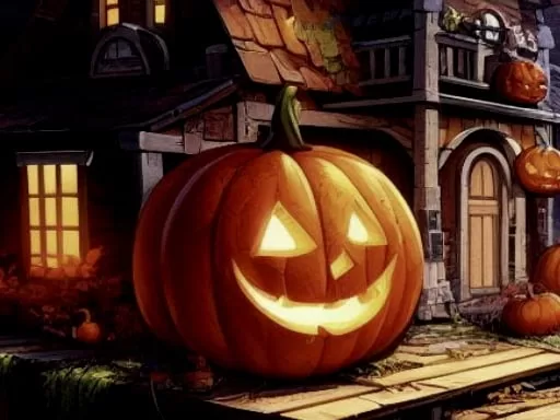 Halloween Pumpkin Adventure game on Video-Igrice.com