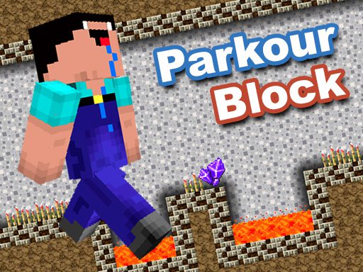 Minecraft Parkour Block game on Video-Igrice.com