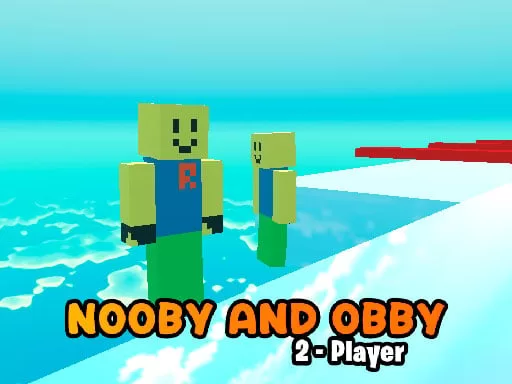 Nooby And Obby 2 Player game on Video-Igrice.com