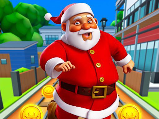 Santa City Run Street game on Video-Igrice.com