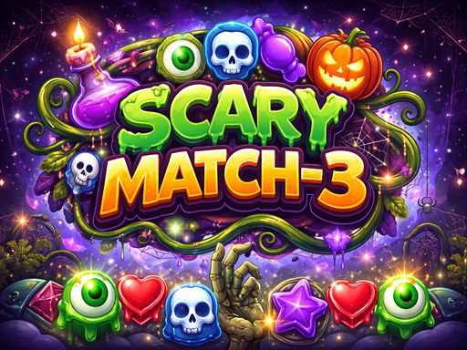 Scary Match 3 game on Video-Igrice.com