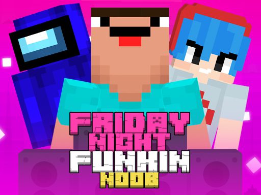 Super Friday Night Funkin Vs Noobs game on Video-Igrice.com
