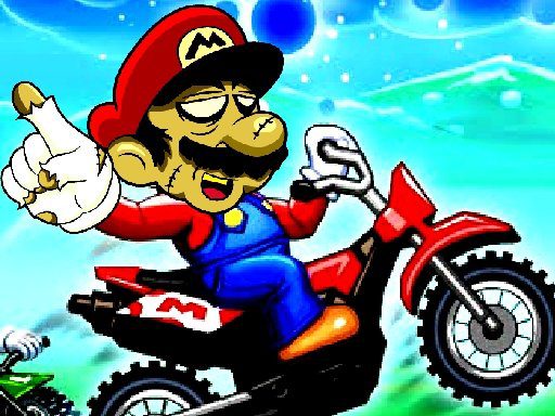 Super Mario Halloween Wheelie game on Video-Igrice.com