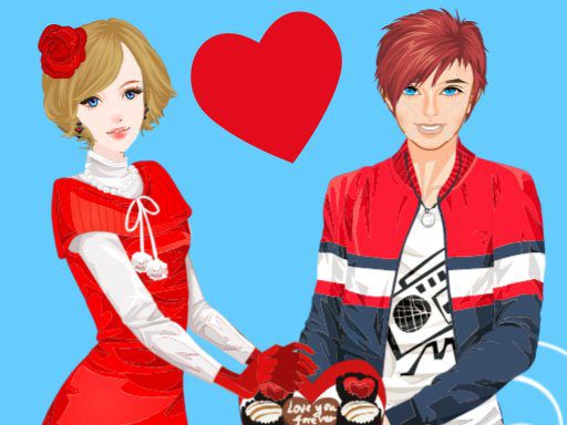 Valentines Day Dress Up game on Video-Igrice.com