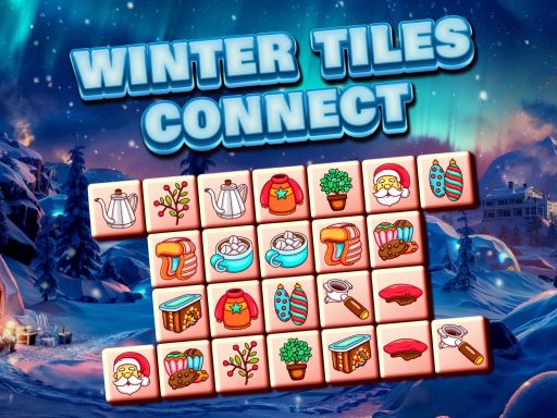 Winter Tile Connect game on Video-Igrice.com