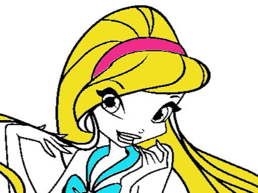 Winx Coloring Page Game game on Video-Igrice.com